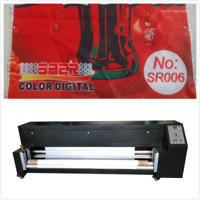 SR1800 επί παραγγελία χρώμα σταθεροποίησης μηχανών εξάχνωσης χρωστικών ουσιών σημαιών 1