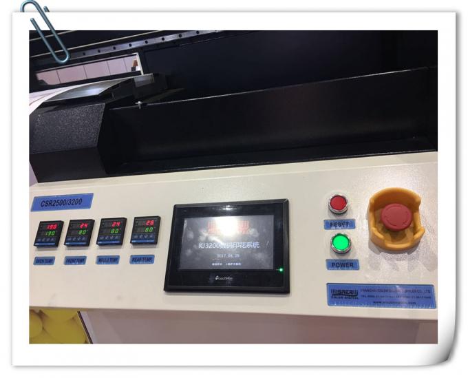 Υψηλής ταχύτητας υφαντικός ψηφιακός εκτύπωσης τρόπος χρώματος μηχανών διπλός CMYK 0