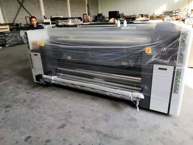Διπλό ανώτατο ψήφισμα εκτυπωτών 1800DPI Inkjet μηχανών εκτυπωτών υφάσματος μελανιού χρωστικών ουσιών Cmyk 0