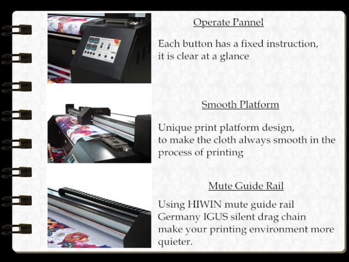 Η μεγάλη μηχανή υφαντικής εκτύπωσης Inkjet μεγέθους αυτόματη για διαφημίζει τη διογκώσιμη σκηνή 0