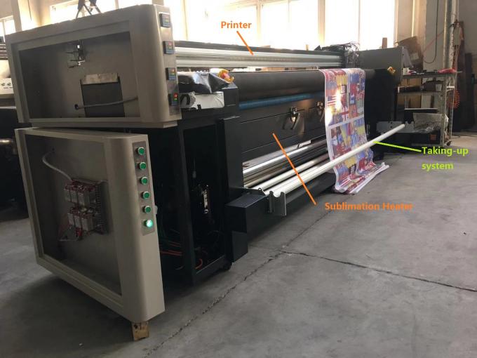 Ψηφιακός υφαντικός εκτυπωτής Inkjet με Epson 4720 συνεχής ανεφοδιασμός μελανιού κεφαλιών 0