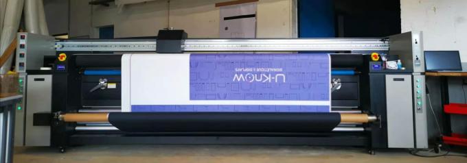 Ψηφιακή μηχανή εκτύπωσης υφασμάτων μηχανών εκτύπωσης υφάσματος πολυεστέρα με τρία Epson 4720 κεφάλια 0