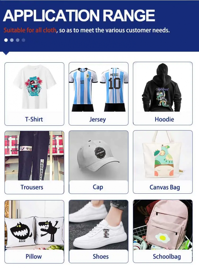 Ψηφιακό 60cm Inkjet T-shirt εκτυπωτικό μηχάνημα Μεταφορά θερμότητας PET ταινία DTF εκτυπωτής 0