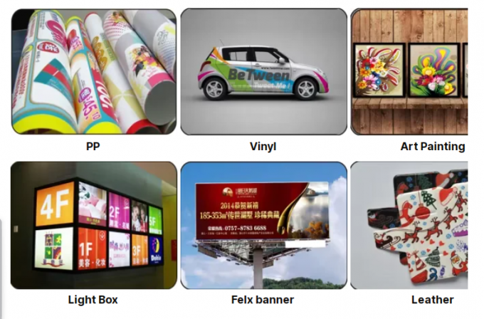 Ψηφιακό Eco Solvent Banner Flex Poster εκτυπωτή εκτύπωσης 0
