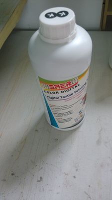 Φωτεινό αντιδραστικό μελάνι εκτύπωσης χρωστικών ουσιών για το ντυμένο ύφασμα μαλλιού μεταξιού βαμβακιού