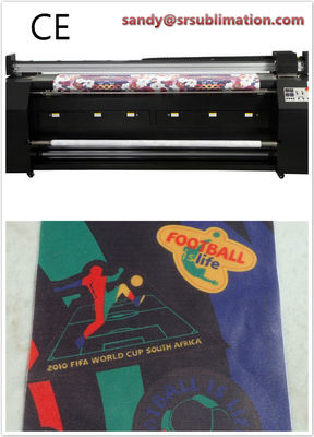 Ψηφιακή μηχανή υφαντικής εκτύπωσης εξάχνωσης μεγάλου σχήματος για τη σκληρή σημαία επίγειων δακρυ'ων