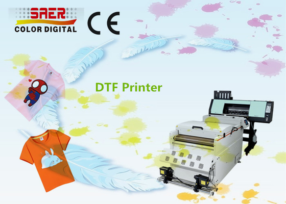 60Cm DTF Pring μηχανή με μηχανή ανατροπής σκόνης