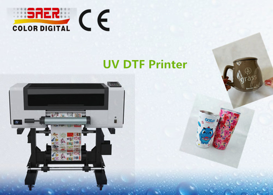 Α3 Μεγέθους UV DTF εκτυπωτής Μηχανή εκτύπωσης ψηφιακού λογότυπου για γυάλινη μεταλλική θήκη