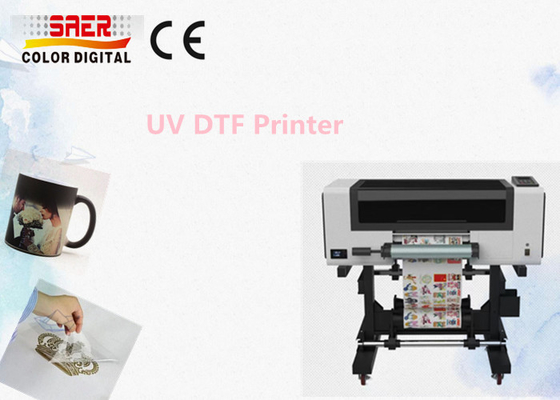 3 κεφαλές UV DTF εκτυπωτής μεγέθους A3 μικρού μεγέθους UV κρυστάλλιο αυτοκόλλητο εκτυπωτή