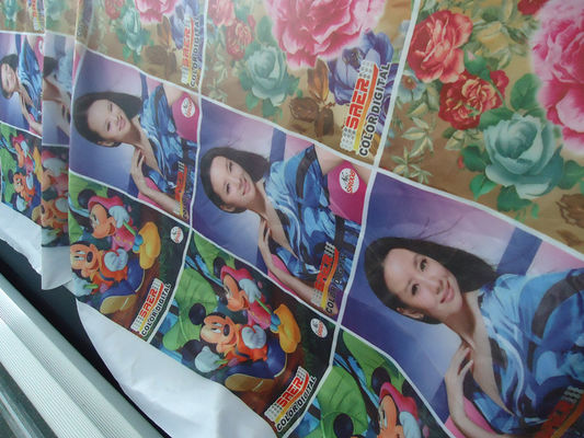 100% κουρτίνα παραθύρων πολυεστέρα/ύφασμα 110-250 Γ/GSM σημαιών