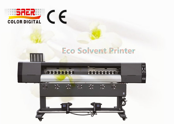 Σταθερή ποιότητα Eco Solvent εκτυπωτής Vinyl εκτυπωτής για εσωτερική / εξωτερική εκτύπωση