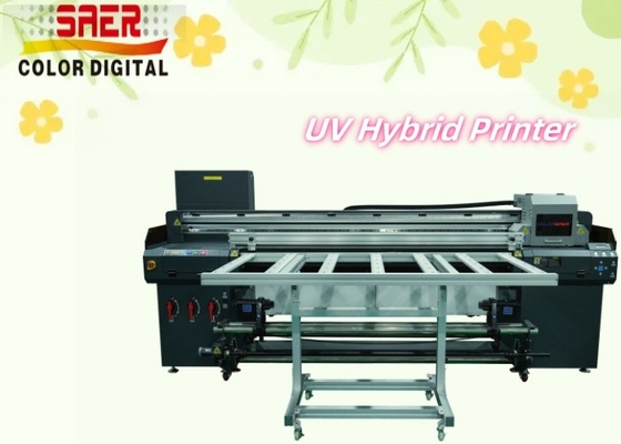 Υβριδικός επιφανειακός UV εκτυπωτής Roll-to-Roll Plotter Μεγάλη παραγωγικότητα Εταιρείες παραγωγής Εταιρείες διαφήμισης
