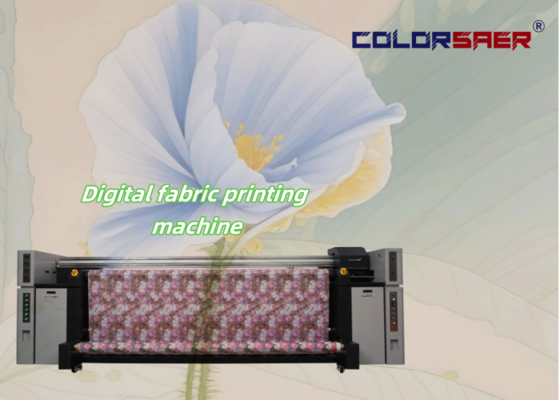Ψηφιακός εκτυπωτής 10.5ft I3200 Printheads με μονάδα θέρμανσης