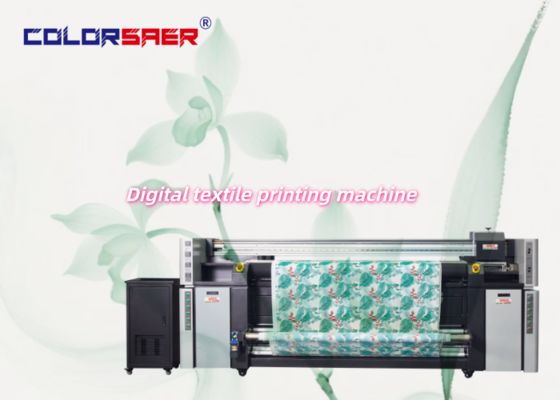 4 pcs Print heads Digital Fabric Printing Machine with Windows 7&10 Compatibility and AC100-240V Power