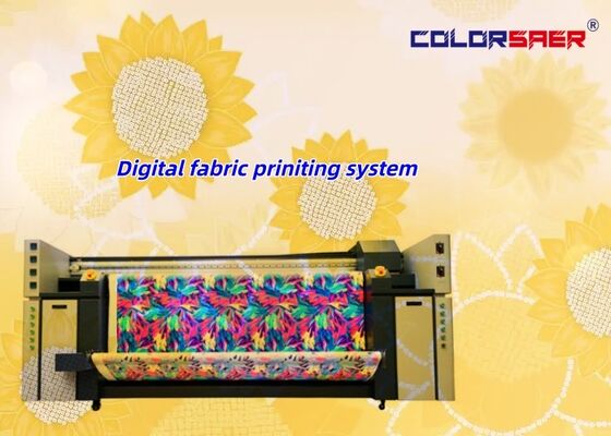 Ανταγωνιστική Τιμή 2m ή 3.2m, δυνατότητα προσαρμογής, Εκτυπωτής Υφασμάτων Wide Format Roll to Roll με 4 ή 8 Κεφαλές