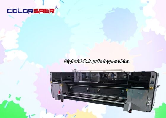 Wide Format Textile Printer with 4pc & 8pcs Printhead Indoor and Outdoor Advertising Graphics Printing Machine