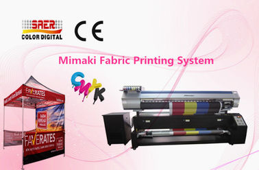 Υφαντικός εκτυπωτής Mimaki μεγάλου σχήματος άμεσα με το κεφάλι Epson DX7 υψηλής ταχύτητας