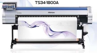 υφαντικός εκτυπωτής Mimaki σημαιών εξάχνωσης 1800mm με το διπλό CMYK θερμαστρών χρώμα μηχανών
