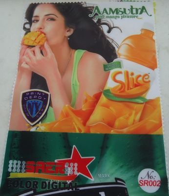 Άμεσο χρωστικών ουσιών WhiteTextile εξάχνωσης ύφασμα εκτύπωσης σατέν ψηφιακό για την παραγωγή της σημαίας