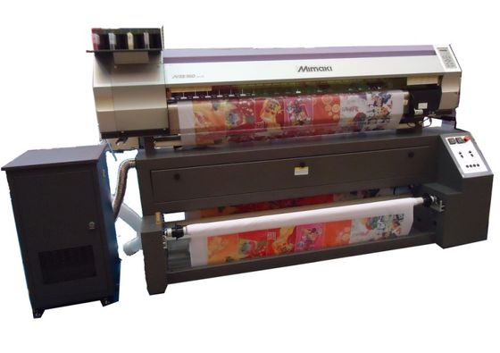 υφαντικός εκτυπωτής Mimaki 64 ίντσας στιλπνός υφασμάτων πλέγματος με τη θερμάστρα Systerm χρώματος