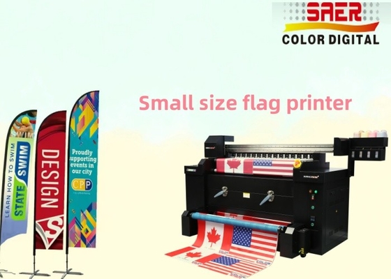 Automatic Direct Textile Flags Banner Sublimation Flag Printing Machine Printer 1.2m Flag Banner Printer