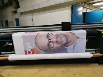 Roll To Roll Material Flag Printing Machine Digital Type 1800DPI Max Resolution