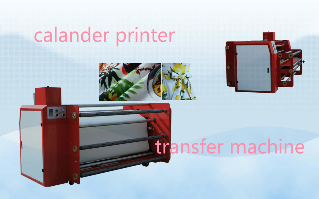 1m Wide Roller Style Textile Calender Machine Heat Press Machine For Transfer Printing