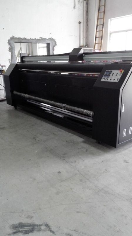 Large Format Pop Up Mirror Flag Tent Curtain Wall Paper Printing Machine , digital fabric printer