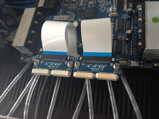 μηχανή εκτύπωσης σημαιών εξάχνωσης 1.8m ψηφιακή με DX7 το κεφάλι δύο