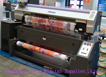 Υφαντικός εκτυπωτής Mimaki για την παραγωγή σημαιών