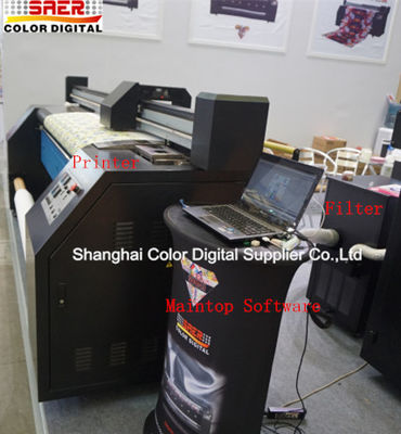 Επί παραγγελία σχεδιαστής μεγάλου σχήματος 2200mm με το κεφάλι τυπωμένων υλών Epson DX7