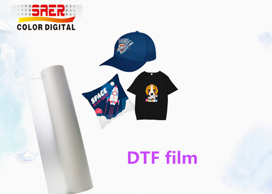 διαφανής DTF PET ταινία 0.075mm για τον ψηφιακό εκτυπωτή Inkjet