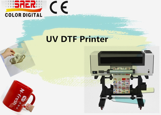 SAER Factory A3 UV Inkjet εκτυπωτής βερνίς UV DTF εκτυπωτής