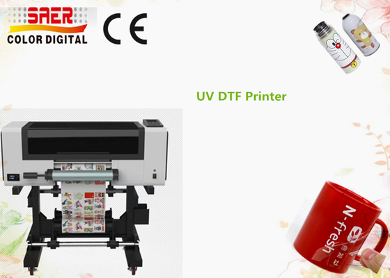 30cm UV DTF εκτυπωτής με laminator 2 σε 1 Roll To Roll UV DTF Κρυστάλλινο λογότυπο εκτυπωτή