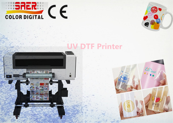 OEM UV DTF εκτυπωτής με λαμινατήρα αυτοκόλλητο ετικέτα μηχανή εκτύπωσης φλιτζάνων για μικρές οικιακές επιχειρήσεις