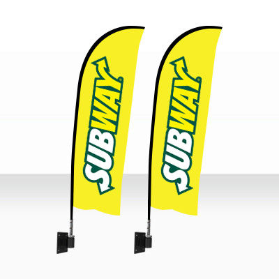 Άσπρο 100% έντυσε το ψηφιακό ύφασμα εκτύπωσης πολυεστέρα για την παραγωγή σημαιών/σημαιών εμβλημάτων