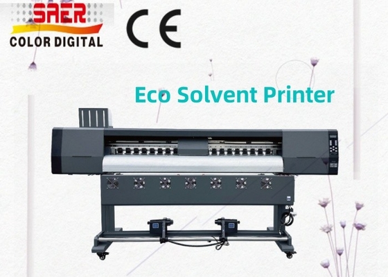 SAER Eco Solvent Printer 1.8m Μεγάλη ανάλυση Κεφαλή εκτύπωσης Eco Solvent Plotter