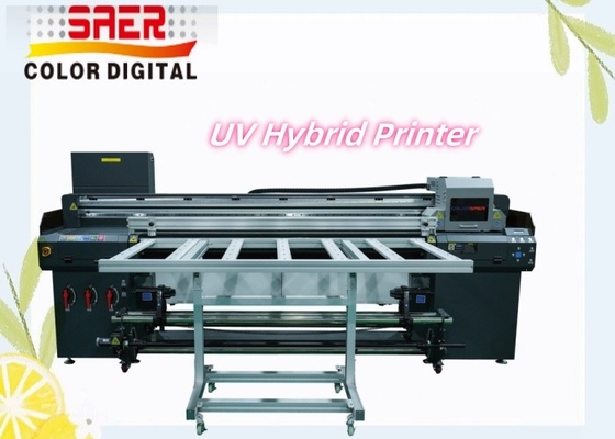 Υβριδικός εκτυπωτής UV Flatbed και Roll To Roll εκτυπωτής με υψηλή ανάλυση
