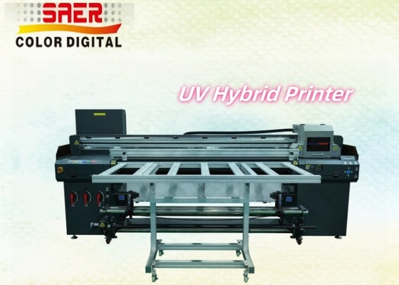 Υβριδικός εκτυπωτής UV Flatbed και Roll To Roll εκτυπωτής με υψηλή ανάλυση