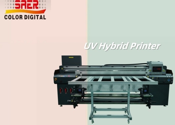 Επαγγελματικοί Υβριδικοί UV εκτυπωτές Roll To Roll & Flatbed UV εκτυπωτής