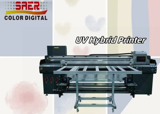 SAER Banner Paper UV Hybrid Roll To Roll και Flatbed εκτυπωτής