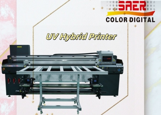SAER Banner Paper UV Hybrid Roll To Roll και Flatbed εκτυπωτής