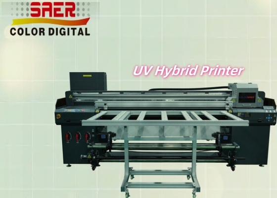 Υψηλής ταχύτητας UV Roll To Roll και Flatbed Inkjet εκτυπωτής Banner εκτυπωτής εξωτερικός & εσωτερικός εκτυπωτής