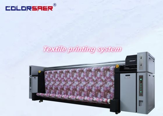 Εξασφάλιση ποιότητας 8 PCs Κεφαλή Inkjet υφασματική εκτύπωση Συστήματος C M Y K χρωματικός εκτυπωτής Sublimation Plotter