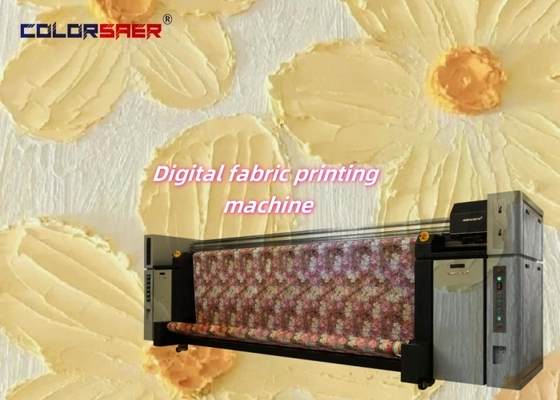 Μηχανή εκτύπωσης υφασμάτων Epson 8 κεφαλών CMYK πλάτους 3,2m