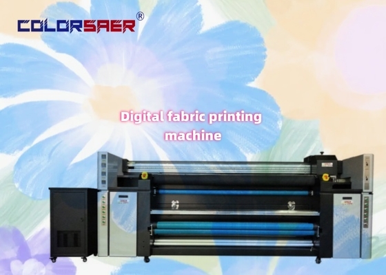 Ζωντανή εγγύηση 2m 4pcs I3200 Home Textile Printing to Fabric Ψηφιακό εκτυπωτή μελανιού για ρούχα