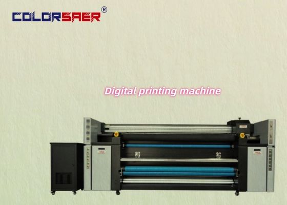 Απευθείας στο ύφασμα Υψηλό DPI υφαντικό ψηφιακό εκτυπωτή με θέρμανση All-in-one plotter για ύφασμα βαμβακιού και πολυεστέρα