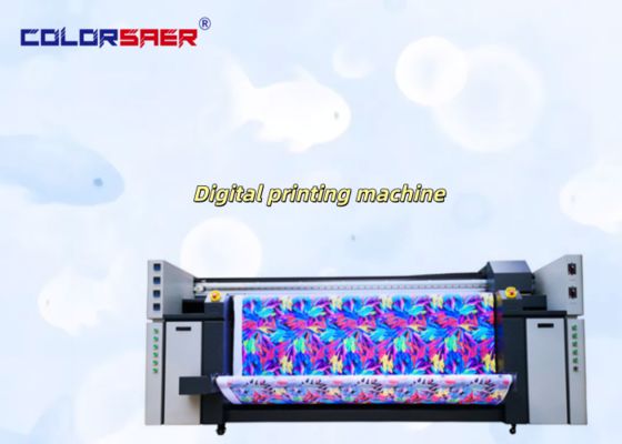 Color SAER Quality Assurance Inkjet Plotter 4 & 8 Μηχανή έγχρωμης κλωστοϋφαντουργικής εκτύπωσης για υφάσματα πολυεστέρα και βαμβακιού