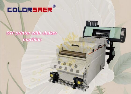 Εκτυπωτής DTF 60cm Εκτυπωτής ταινίας PET A3 T-shirt Μηχανή εκτύπωσης DTF με μηχανή σκόνης αναταραχής