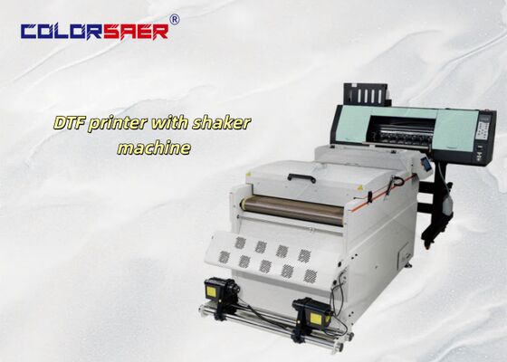 Ελκυστική συσκευή πώλησης ρούχων A1 DTF εκτυπωτής για προσαρμοσμένα ρούχα υψηλής ποιότητας εύκολη λειτουργία φωτεινό χρώμα με μελάνι χρωστικής